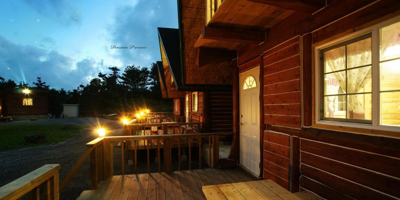 Jeju Joa Log Pension Seogwipo Eksteriør billede