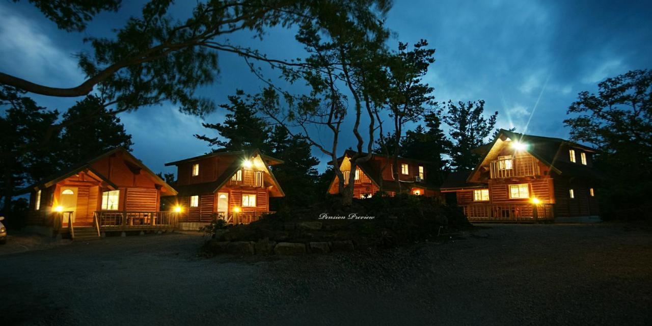 Jeju Joa Log Pension Seogwipo Eksteriør billede