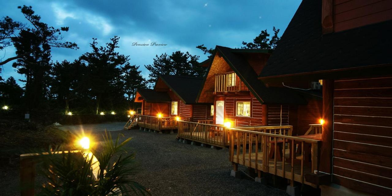 Jeju Joa Log Pension Seogwipo Eksteriør billede